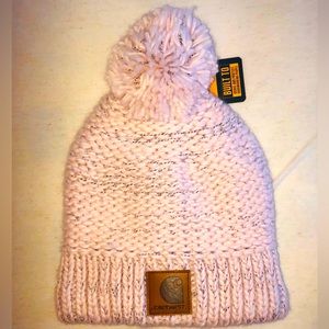 CARHARTT TENDER PINK POM POM BEANIE